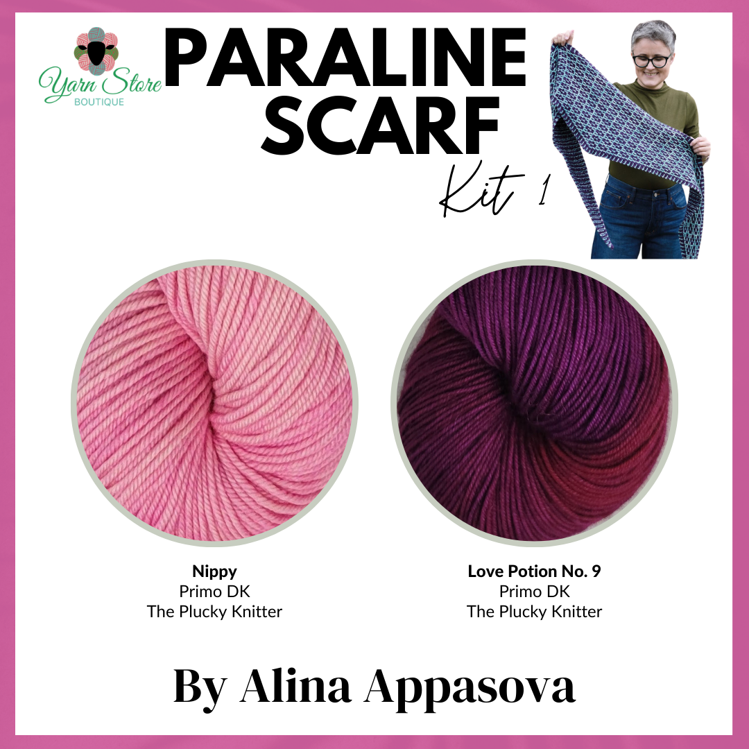 Paraline Scarf Kit by Alina Appasova – Yarn Store Boutique