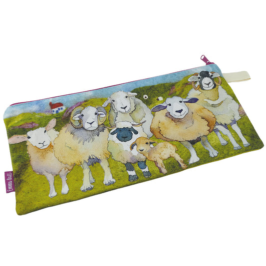 Felted Sheep Long Project Bag by Emma Ball