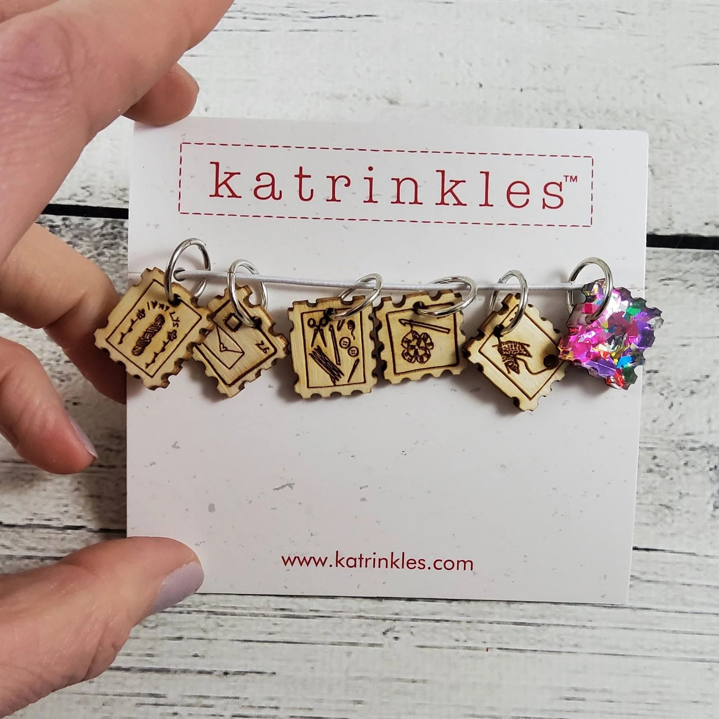 LYS Day 2026 Stitch Markers by Katrinkles