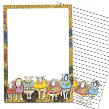 Emma Ball Sheep in Sweaters Stationary