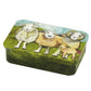 Felted Sheep Stitch Markers In A Pocket Tin by Emma Ball