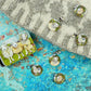 Felted Sheep Stitch Markers In A Pocket Tin by Emma Ball