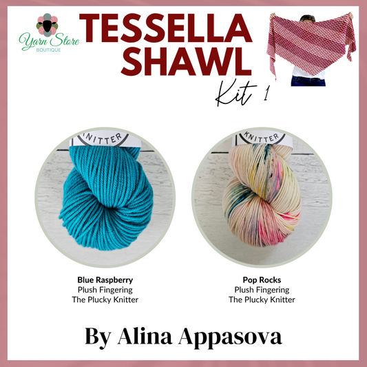 Tessella Shawl Kit by Alina Appasova