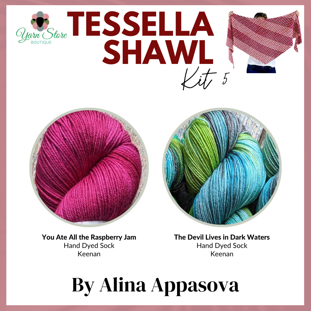 Tessella Shawl Kit by Alina Appasova