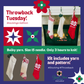 Throwback Tuesday Christmas Stocking - Easy