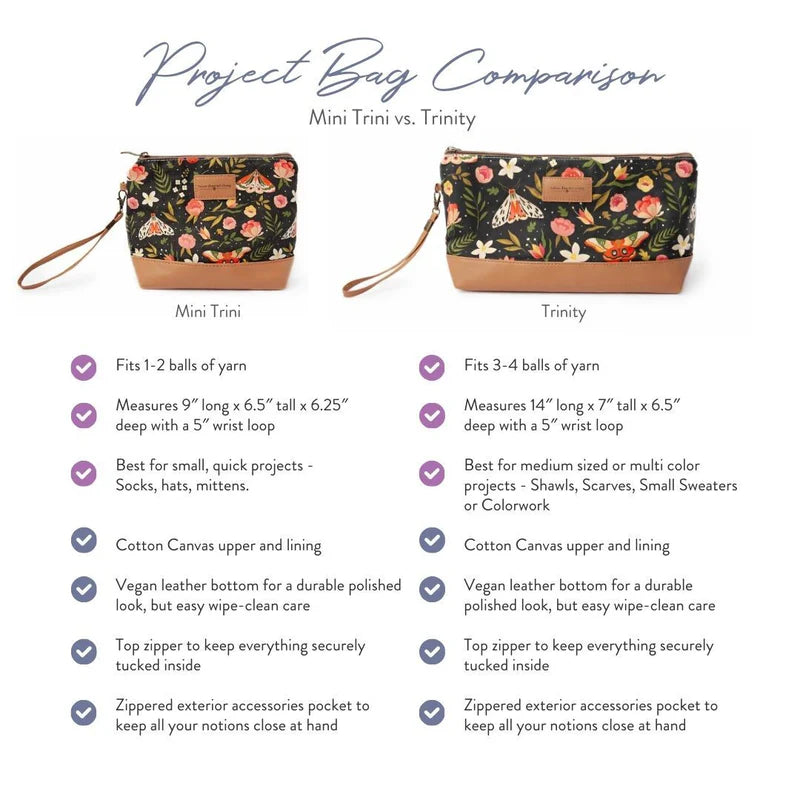 Mini Trini Bag by Twice Sheared Sheep