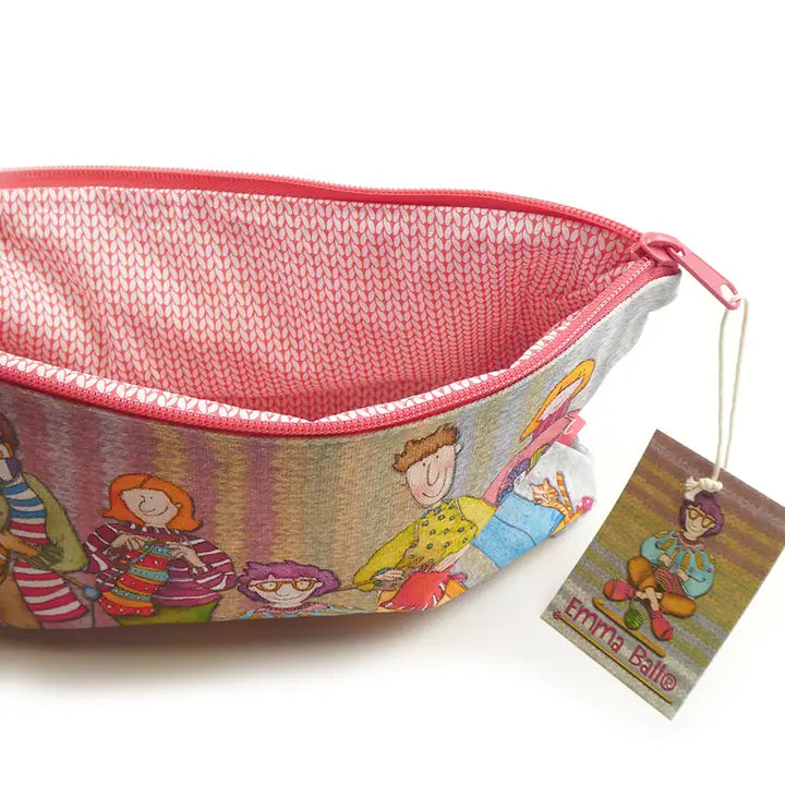 Emma Ball Zipper Pouch