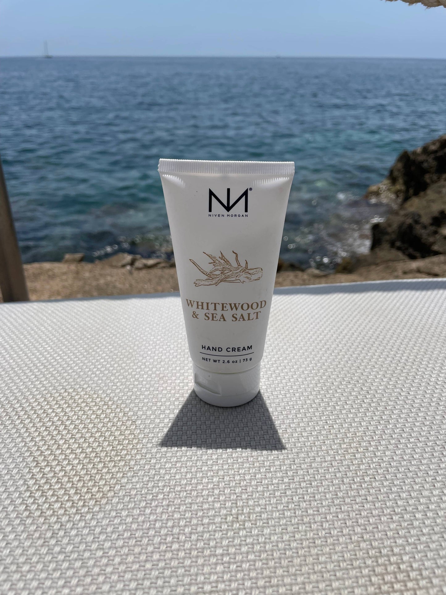 WHITEWOOD & SEA SALT - Travel Hand Cream by Niven Morgan
