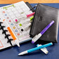 Pebbled Leather Pen Pouch