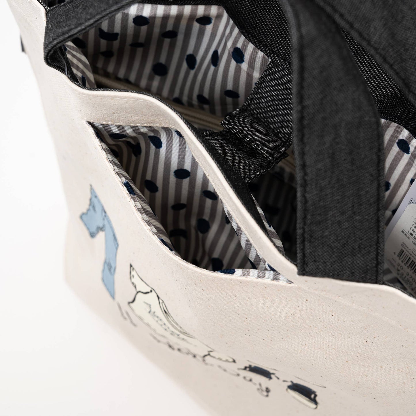 Kusuguru Japan Lucy Paul Cartoon Crossbody Shoulder Tote Bag