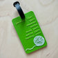 Yarn Traveler Luggage Tag - Knitting Crochet DIY Crafts