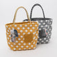 Kusuguru Japan Bobble Dot Textured Tote Bag