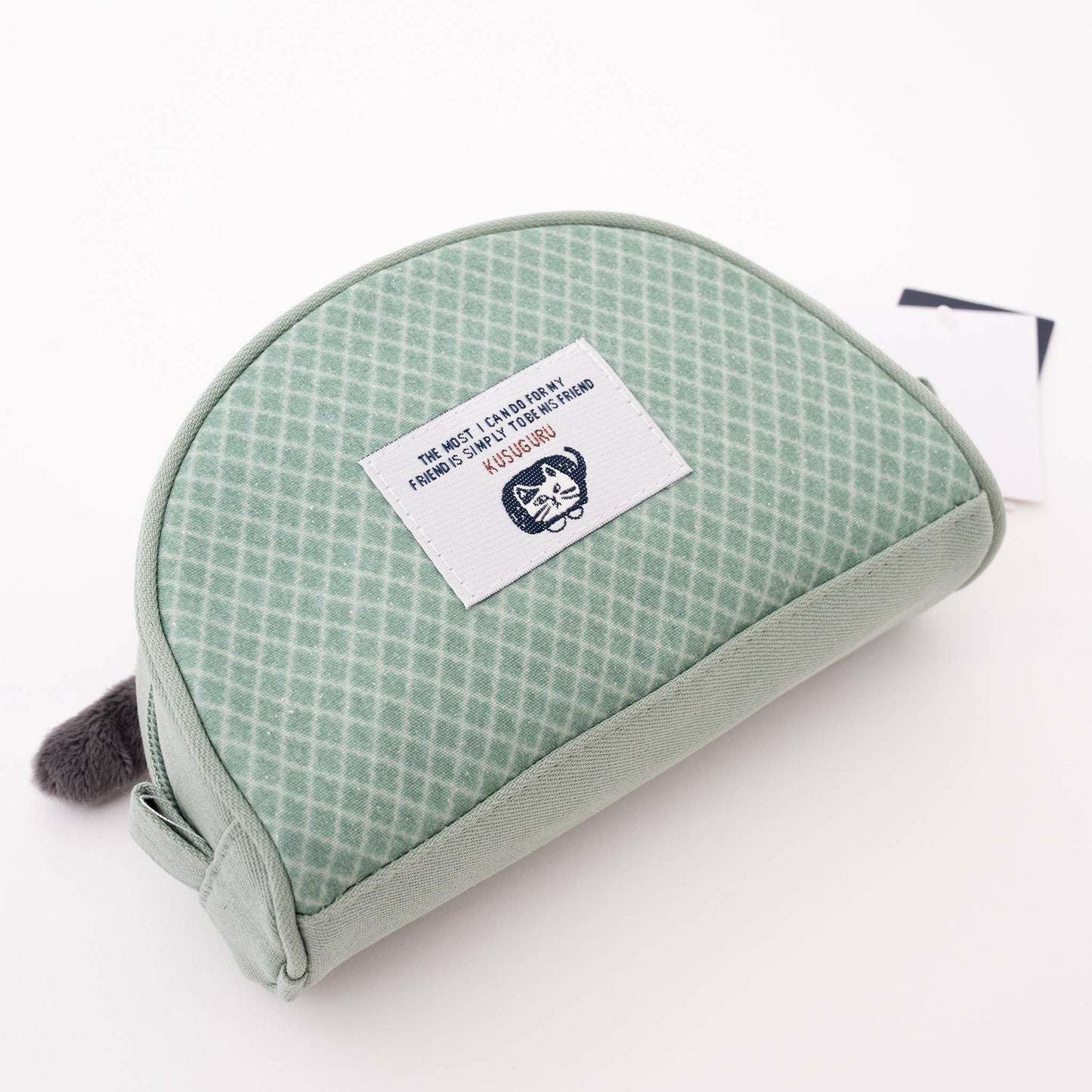 Kusuguru Japan Matildasan Cat Canvas Cosmetic Pouch Organize