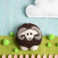 Black Sheep Brooch Felting Kit