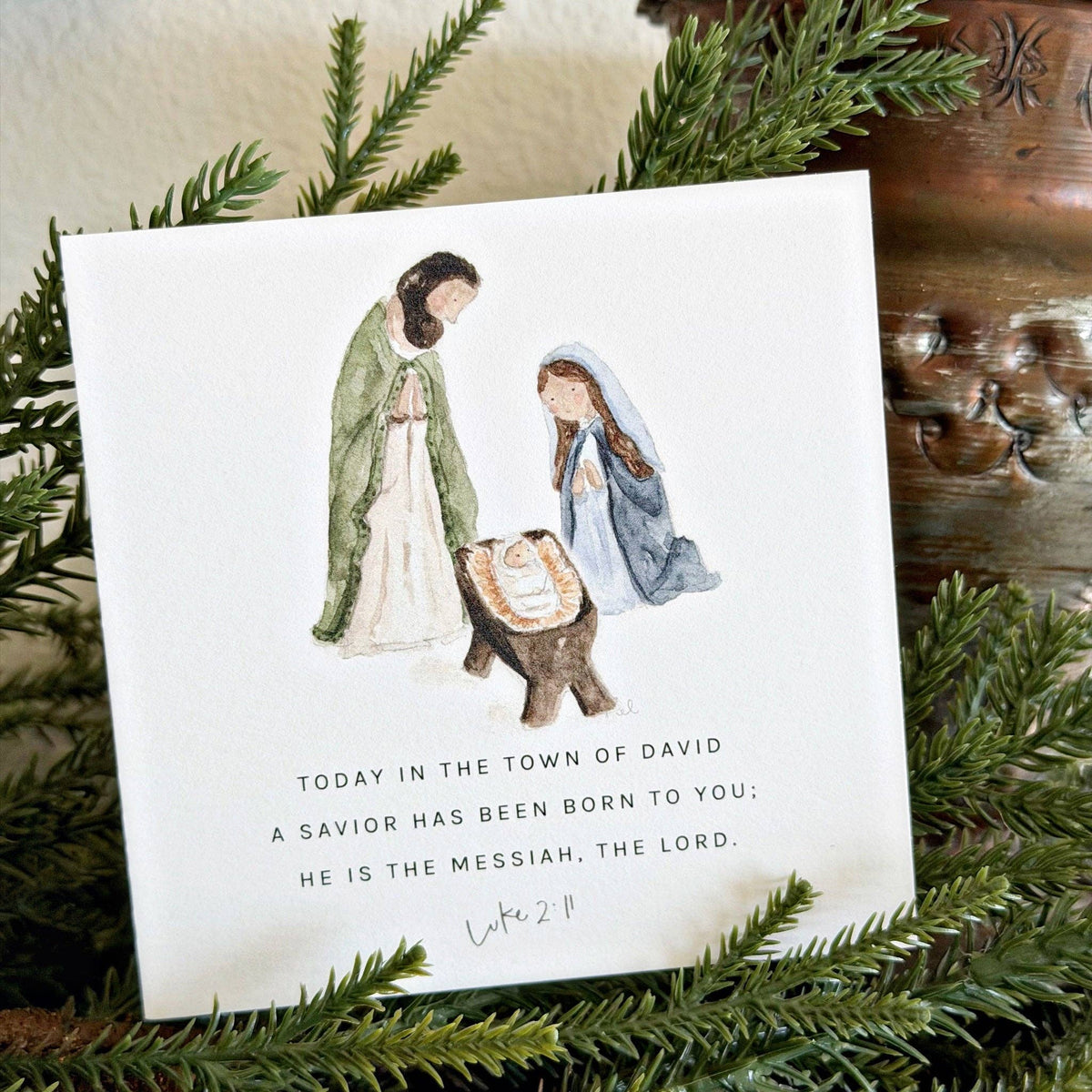 Advent truth for today bible verse cards by Emily Lux