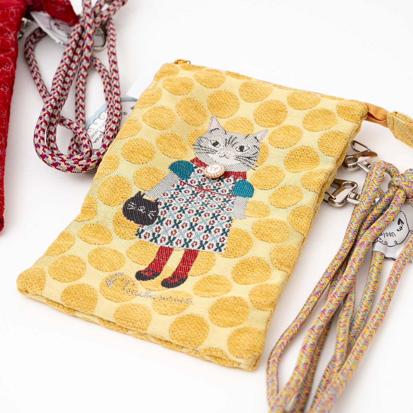 Kusuguru Japan "Honey Bean Princess" Jacquard Pouch (Copy)