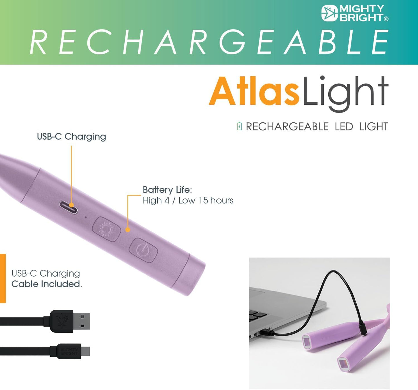 Rechargeable Atlas Light