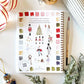 Nutcracker watercolor workbook by Emily Lux