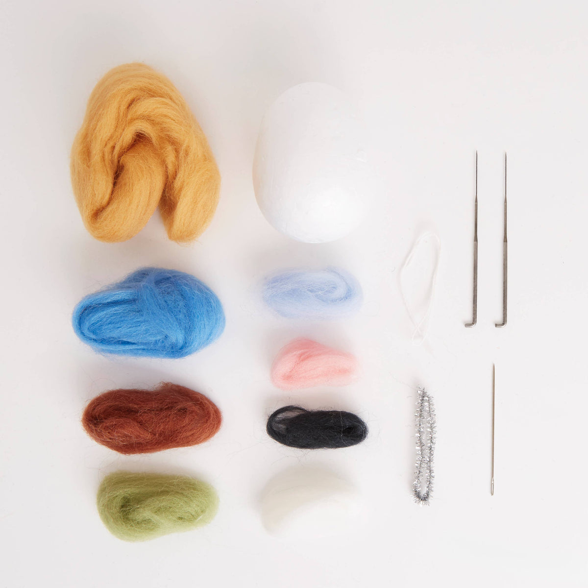 Simply Make Needle Felting Kit, Cat In Yarn, Craft Gift