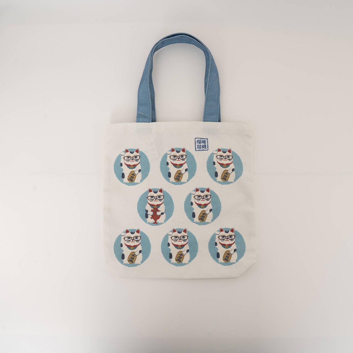 Kusuguru Japan 'Matilda-san' Canvas Everyday Tote Bag