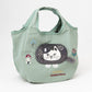 Kusuguru Japan Embroidered Climbing Cat Canvas Tote