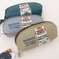 Kusuguru Japan Embroidered "Nekomaruke" Eyewear Case