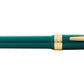Bailey Light™ Polished Green Resin and Gold Tone Fine Nib Fountain Pen