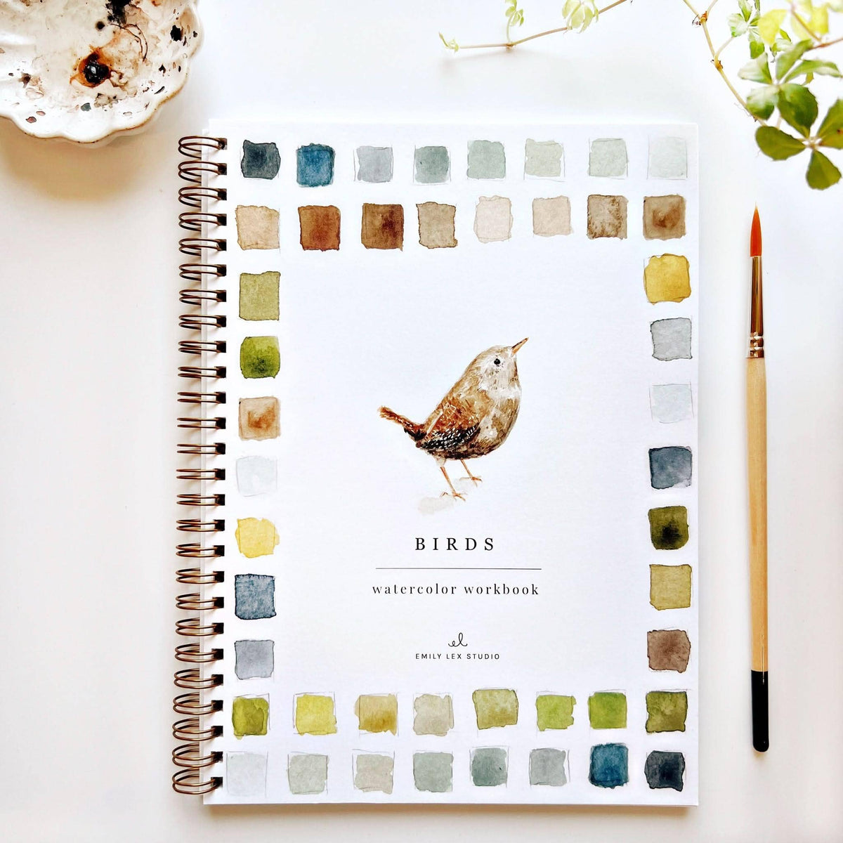Birds Watercolor Workbook by Emily Lux
