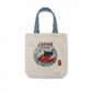 Kusuguru Japan 'Matilda-san' Canvas Everyday Tote Bag