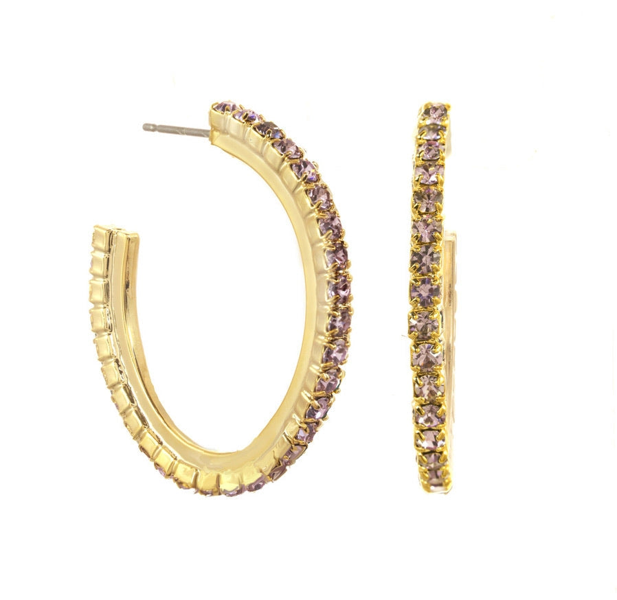 Slim Hoop Earrings by Tova