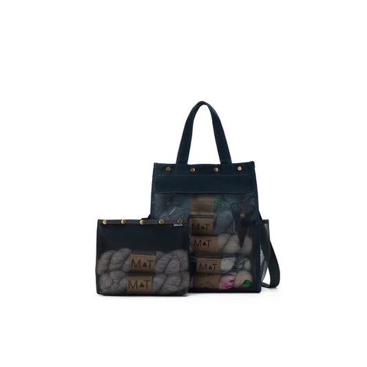 Maker's Tall Mesh Tote by Della Q