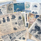 Junk Journal Page Pack- Advertising