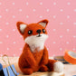 Fox Cub Mini Needle Felting Kit | Beginner Craft Kit