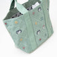 Kusuguru Japan Canvas Tote Bag with Embroidered Cat