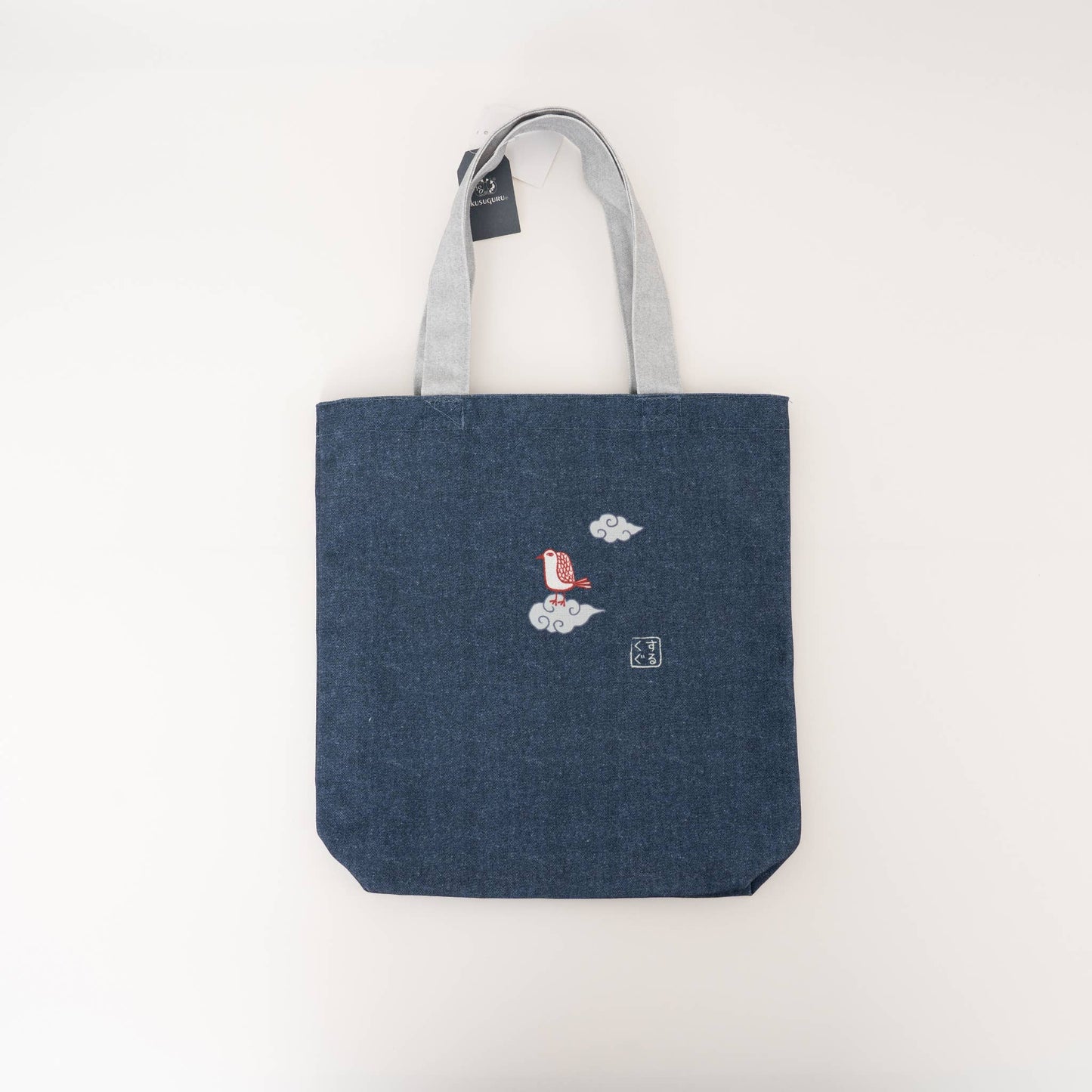 Kusuguru Japan 'Matilda-san' Canvas Everyday Tote Bag
