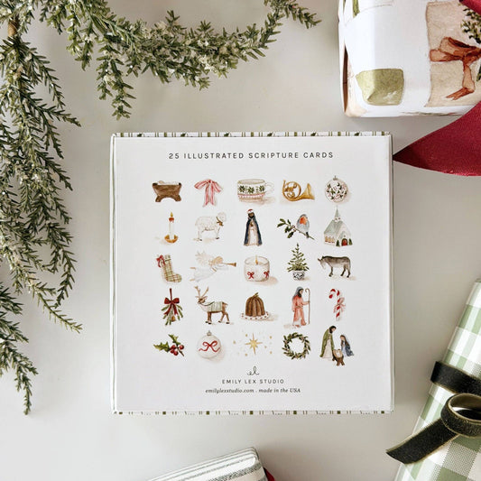 Advent truth for today bible verse cards by Emily Lux