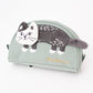 Kusuguru Japan Matildasan Cat Canvas Cosmetic Pouch Organize