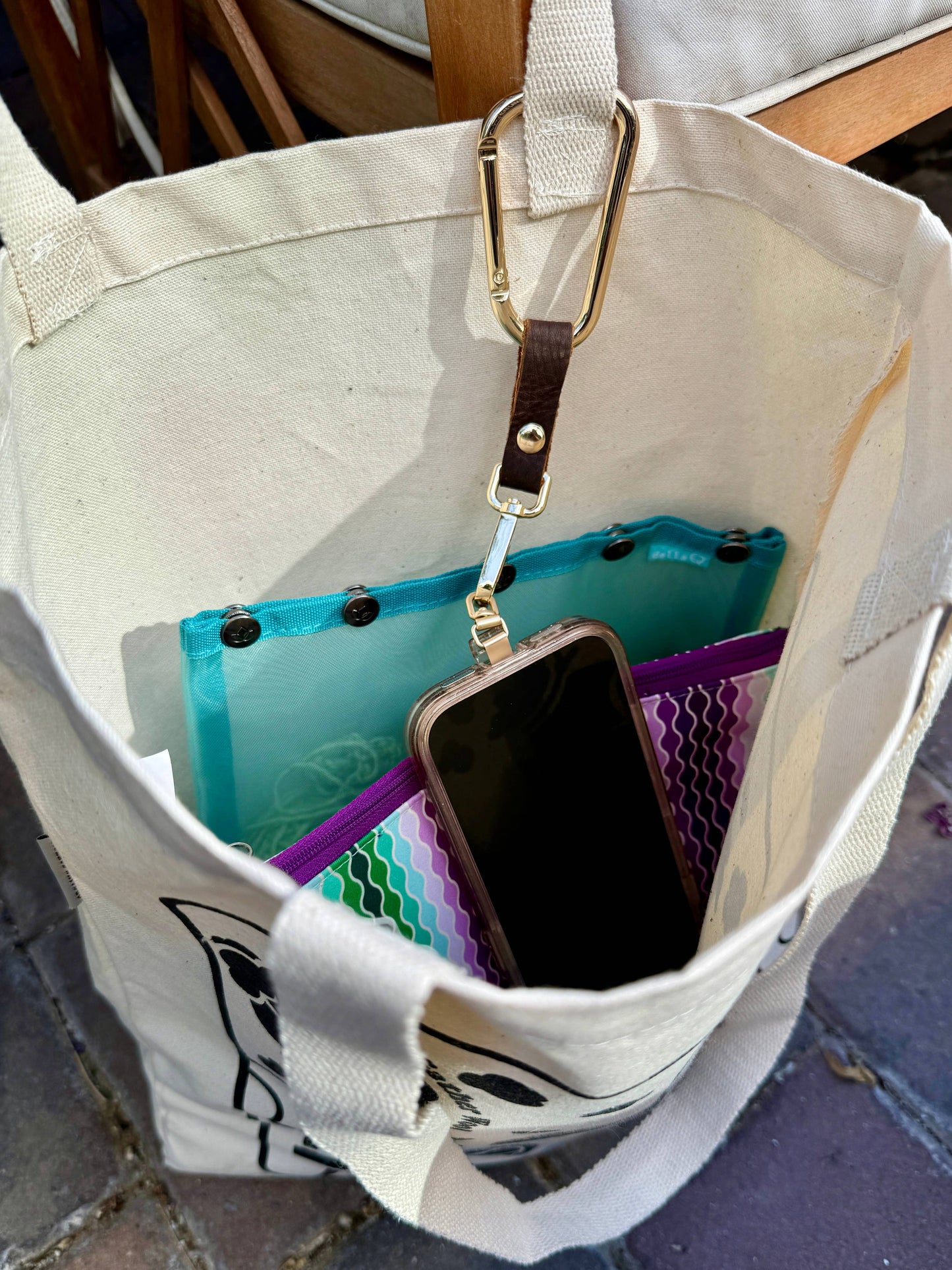 Flower Power! Phone Clip by Lemonwood