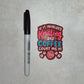 Knitting Sticker - Knitting & Coffee Addict: Count Me In
