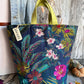 Knitting + Crochet Organizer Project Bag, Flora Hope Basket