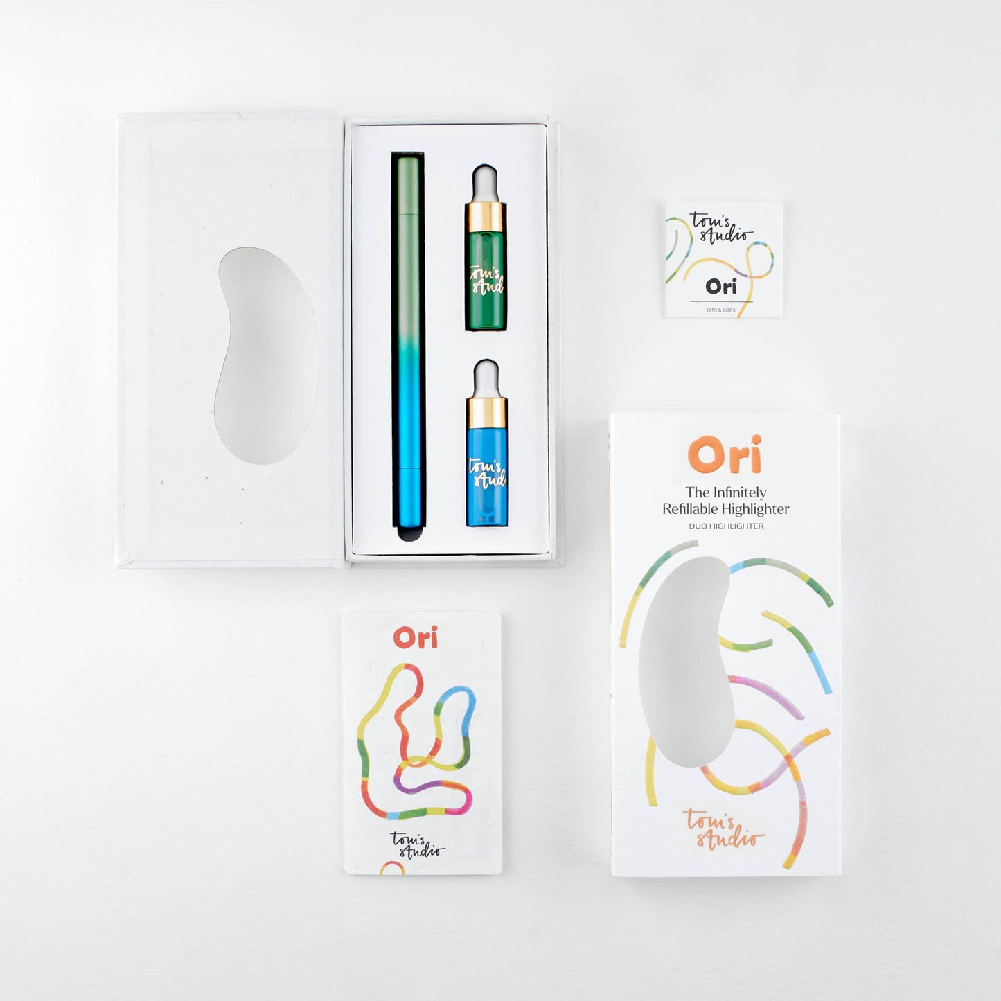 Ori – the infinitely refillable highlighter by Tom's Studio
