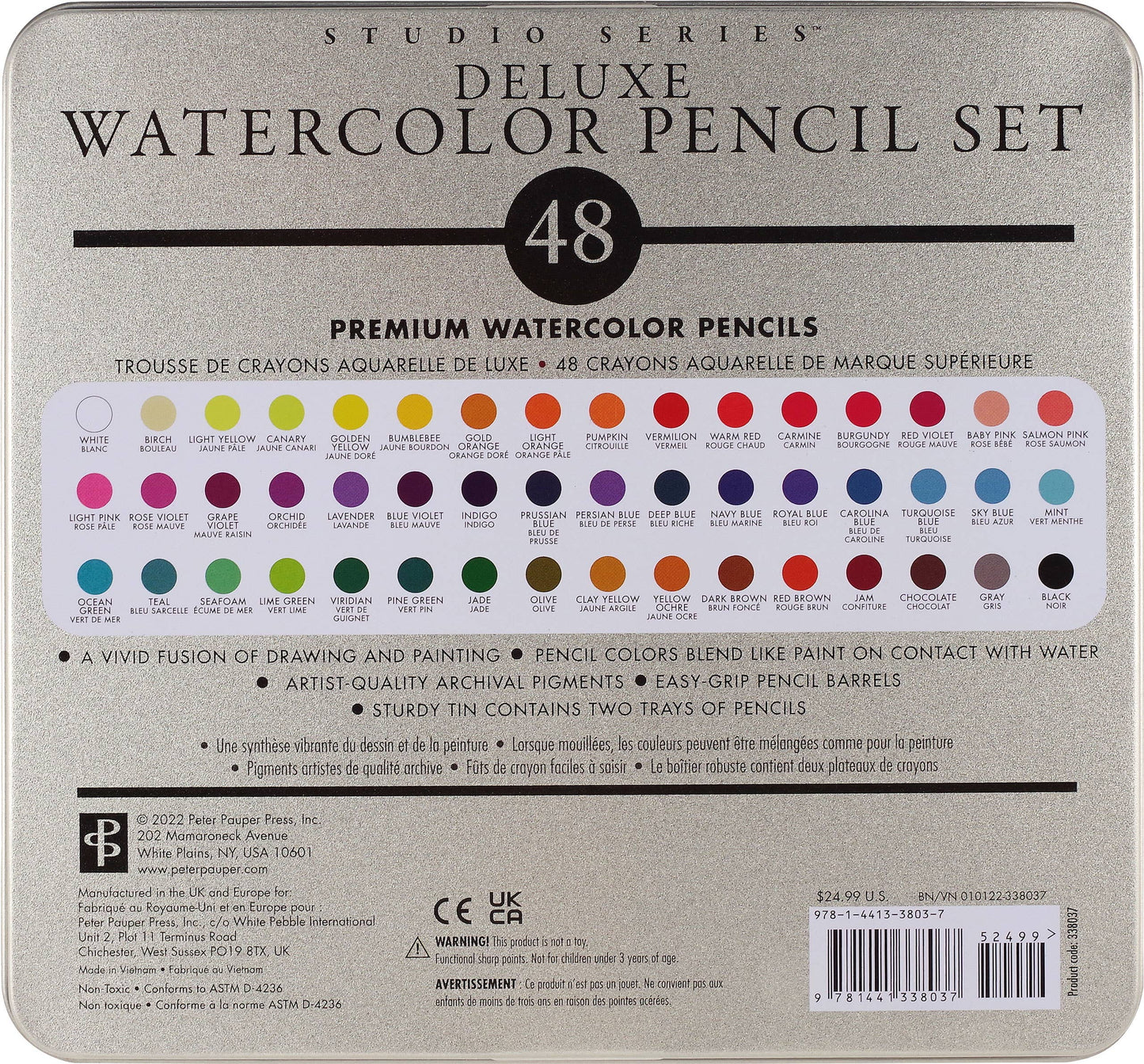 Studio Series Watercolor Pencil Set