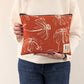 Beautiful Travel Pouch - Orange Peel