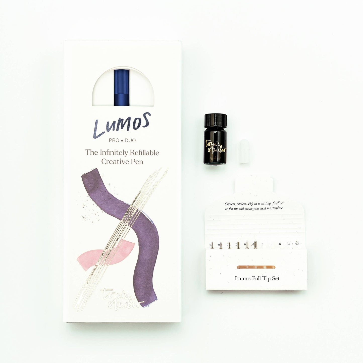 Lumos Pro - Refillable Multi-Tip Pen