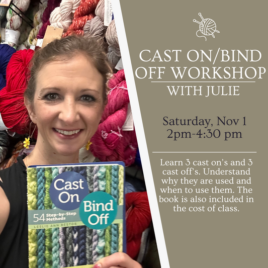 Just what you asked for - Various Cast On and Various Bind Off Stitches - Workshop