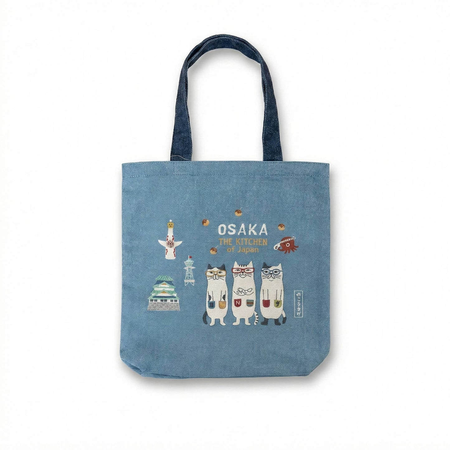 Kusuguru Japan 'Matilda-san' Canvas Everyday Tote Bag