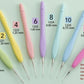 Amour Steel Crochet Hook by Clover