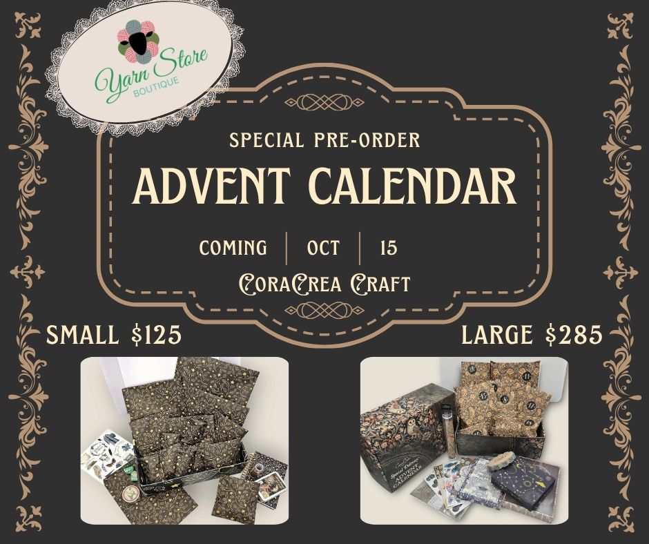 Vintage Craft Advent Calendars - Taking Pre-orders now. By CoraCrea