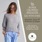 Super Cropped Sweater with Big Cotton by Loopy Mango KAL