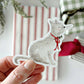 Christmas Cat Sticker by Emily Lex
